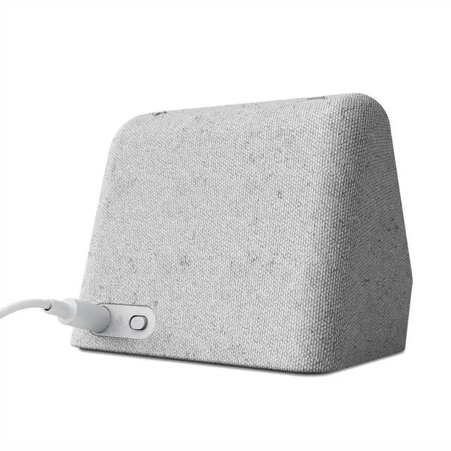 Alt view image 6 of 7 - Lenovo Smart Clock - Gen 2 Grey with Color Smart Bulb (ZA970062US)