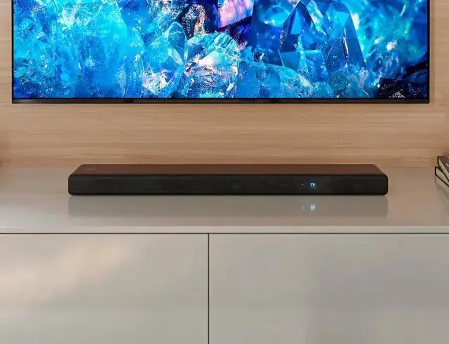 Alt view image 2 of 7 - Sony HT-A3000 3.1ch Dolby Atmos Soundbar - TV Sound Bar with DTS:X, 360 Spatial Sound Mapping, Dual Subwoofers, Wi-Fi, Bluetooth, AirPlay 2, Wireless Home Theater, Immersive Surround Sound - Black