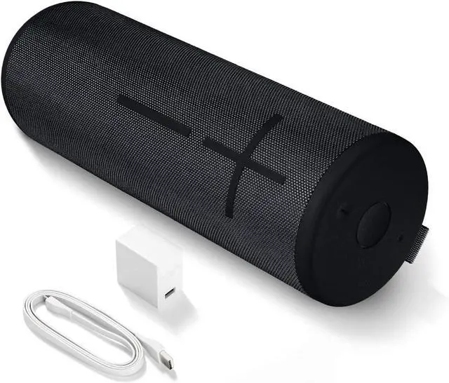 Alt view image 6 of 7 - Ultimate Ears Portable Bluetooth Speaker Black MEGABOOM EXC- Night Black