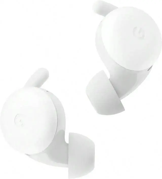Alt view image 3 of 7 - Google Pixel Buds A-Series True Wireless Bluetooth Earbuds - In-Ear Headphones with Google Assistant, 12mm Dynamic Drivers - Clearly White