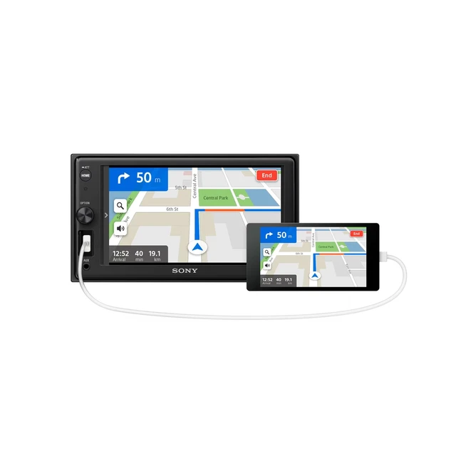 Alt view image 4 of 4 - Sony XAV-1500- 6.2 Inch Touch Screen Display - Digital receiver - 55 Watts x 4 NEW