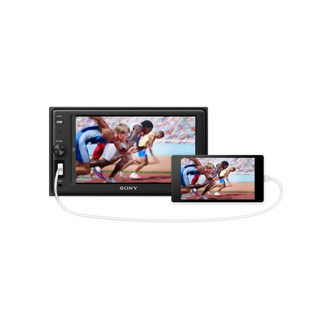 Alt view image 3 of 4 - Sony XAV-1500- 6.2 Inch Touch Screen Display - Digital receiver - 55 Watts x 4 NEW