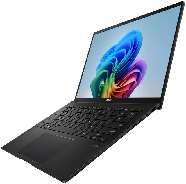 Alt view image 5 of 7 - ASUS Zenbook 14 (Copilot+PC)Laptop - 14 Inch WUXGA(1920x1200) OLED Touchscreen Display, AMD Ryzen AI 7 445, 16GB RAM-1TB SSD, Backlit Keyboard, AMD Radeon Graphics, Windows 11 Home, Jade Black
