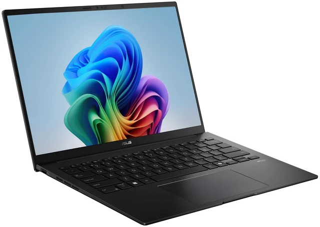 Alt view image 4 of 7 - ASUS Zenbook 14 (Copilot+PC)Laptop - 14 Inch WUXGA(1920x1200) OLED Touchscreen Display, AMD Ryzen AI 7 445, 16GB RAM-1TB SSD, Backlit Keyboard, AMD Radeon Graphics, Windows 11 Home, Jade Black