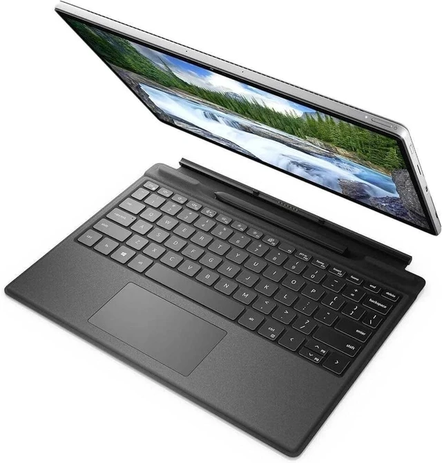 Alt view image 2 of 7 - Dell Latitude 7320 Detachable 2-in-1 Business Tablet - 13.3 Inch FHD+ (1920x1280) IPS Touchscreen Display, Intel Core i7-1180G7 Processor, 16GB RAM - 512GB HDD, Windows 10 Pro, (Keyboard Included)