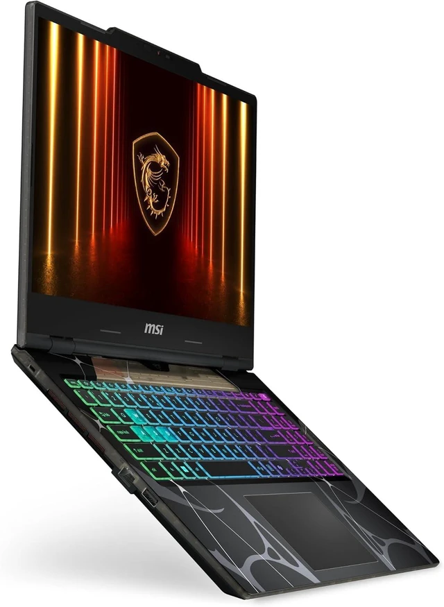 Alt view image 4 of 7 - MSI Cyborg Gaming Laptop - 15.6 inch FHD (1920x1080) 144Hz IPS Display, AMD Ryzen 7 260 Processor, 16GB DDR5 RAM-512GB SSD, NVIDIA GeForce RTX 5050 8GB GDDR7, Backlit Keyboard, Windows 11 Home