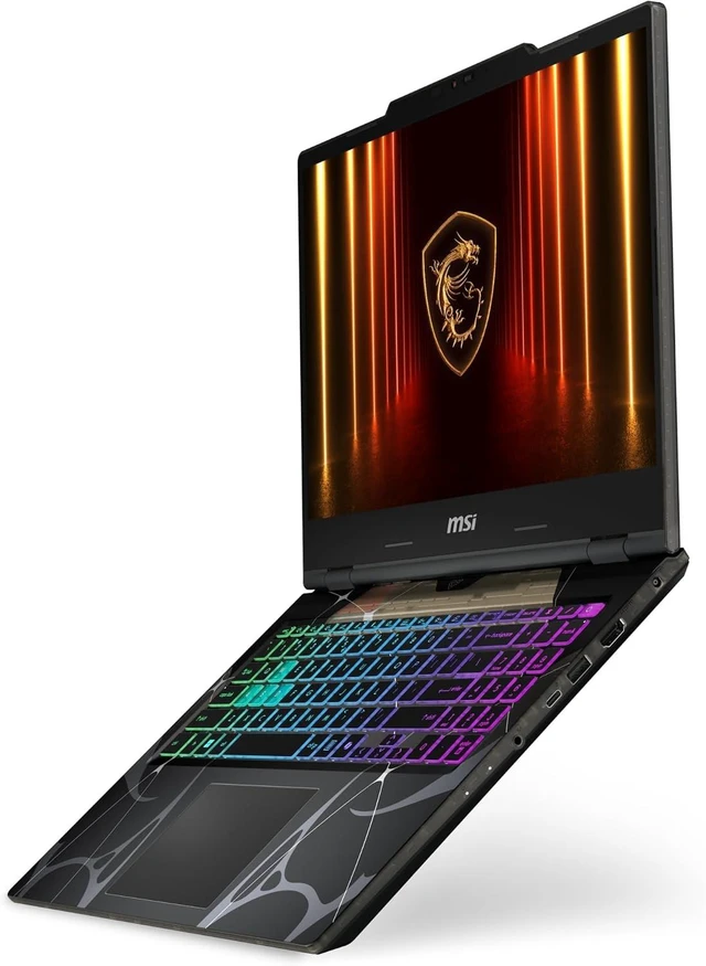 Alt view image 5 of 7 - MSI Cyborg Gaming Laptop - 15.6 inch FHD (1920x1080) 144Hz IPS Display, Intel Core 7 240H Processor, 16GB DDR5 RAM-1TB SSD, NVIDIA GeForce RTX 5060 8GB GDDR7, Backlit Keyboard, Windows 11 Home