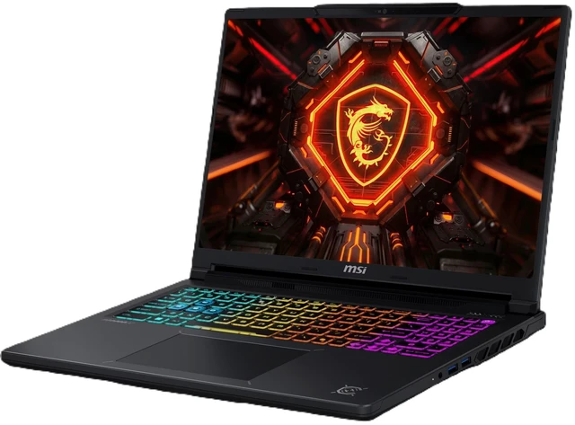 Alt view image 5 of 7 - MSI Crosshair Gaming Laptop - 16 Inch QHD+(2560x1600) 240HZ IPS Display, Intel Core i9-14900HX Processor,16GB RAM-512GB SSD, NVIDIA RTX 5070 8GB GDDR7, RGB Backlit Keyboard, Windows 11 Home-Gray(2026)