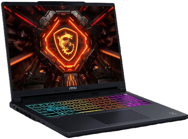 Alt view image 3 of 7 - MSI Crosshair Gaming Laptop - 16 Inch QHD+(2560x1600) 240HZ IPS Display, Intel Core i9-14900HX Processor,16GB RAM-512GB SSD, NVIDIA RTX 5070 8GB GDDR7, RGB Backlit Keyboard, Windows 11 Home-Gray(2026)