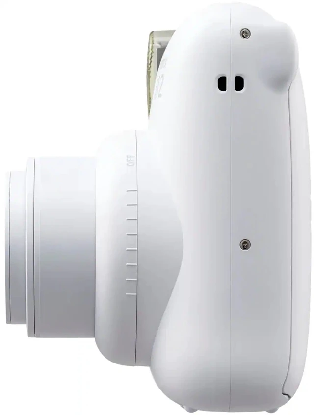 Alt view image 3 of 7 - Fujifilm Instax Mini 12 Instant Camera - Clay White