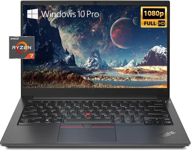 Main image of Lenovo ThinkPad E14 Gen 3 14.0" 60HZ FHD IPS Laptop, AMD Ryzen 7 5700U 8-Core, 8GB DDR4 RAM, 512GB PCIe SSD, WiFi 5, Bluetooth 5.1, HD Webcam, Win 10 Pro 512 GB