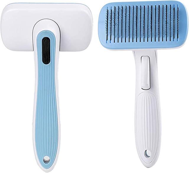 Dog Grooming Brushes Deshedding Tool with Dustproof Cover Self