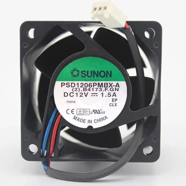 Main image of PSD1206PMBX-A 12V1.5A 6CM 6038 high speed 4 line PWM violent cooling fan
