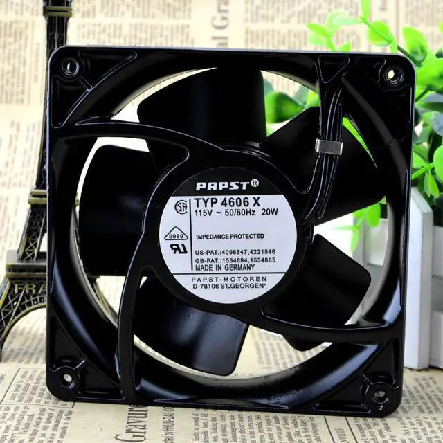 Main image of Brand 119X38mm AC 115V TYP 4606 X full metal fan