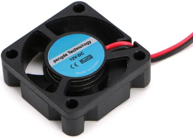 Alt view image 3 of 5 - DC 12V Radiator 30 x 30 x 10mm Humidifier DC Cooling Fan for 3D Printer Accessories Parts Extruder