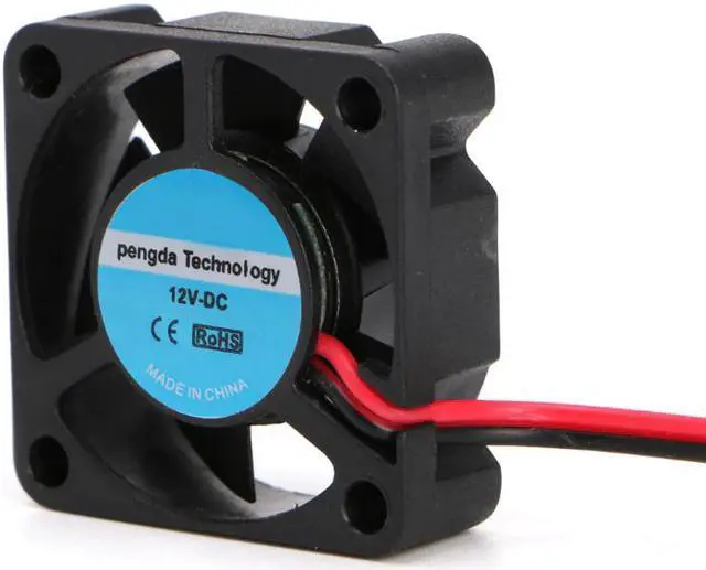 Alt view image 5 of 5 - DC 12V Radiator 30 x 30 x 10mm Humidifier DC Cooling Fan for 3D Printer Accessories Parts Extruder