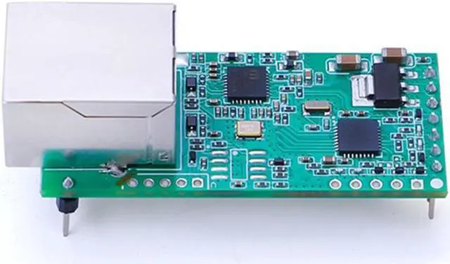 Alt view image 2 of 4 - Low Cost Solution Serial TTL to Ethernet Module USR-TCP232-T2 Web page configuration / DHCP & DNS