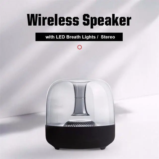 Alt view image 4 of 6 - Led Bluetooth Speaker Wireless Portable Colorful Lights Speaker TF Card Stereo Music Sound Column Speakers For PC Mobile Phone