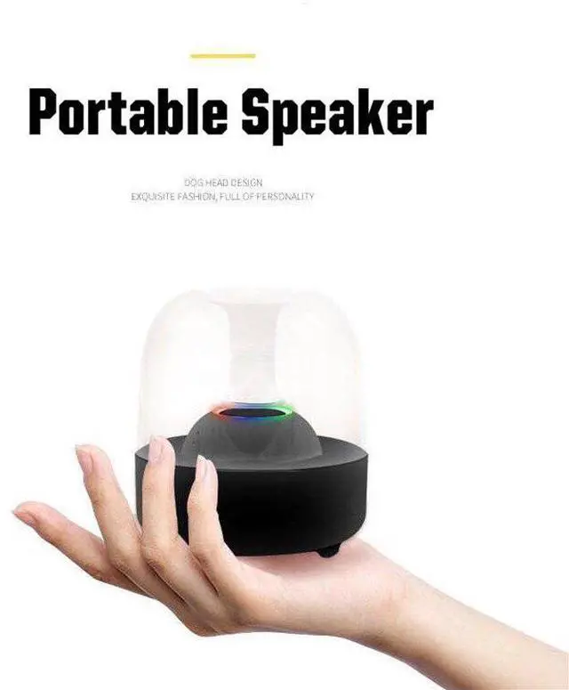Alt view image 5 of 6 - Led Bluetooth Speaker Wireless Portable Colorful Lights Speaker TF Card Stereo Music Sound Column Speakers For PC Mobile Phone