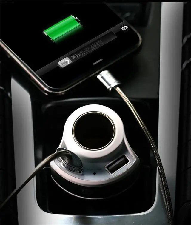 Alt view image 5 of 6 - Remax 2USB Car Charger 4.8A Output 24W Max Fast Charge For iPhone/Samsung/Huawei/Xiaomi Mobile Phone