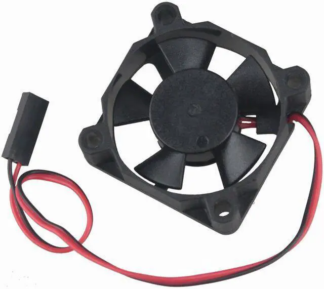 Alt view image 2 of 6 - 1pcs Gdstime Mini DC 5V Dupont 2Pin 35mm x 10mm Brushless Cooling Fan Small 3510 35x35x10mm 3.5cm 3D Printer Fan Axial Cooler