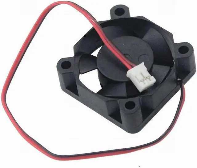 Alt view image 4 of 6 - 2Pcs Gdstime Cooling Fan 24V 3cm 30mm 30x30x10mm 2Pin DC Cooling Exhaust Heatsink Cooler Case Fan 3D Printer