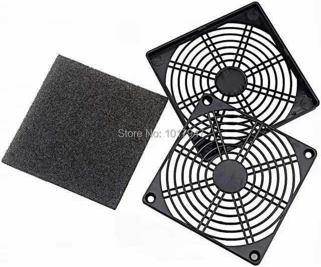 Alt view image 4 of 6 - 5PCS lot Dustproof Foam Mesh Heatsink Filter Dust Guard for 120mm 12cm PC Computer Cooling Fan