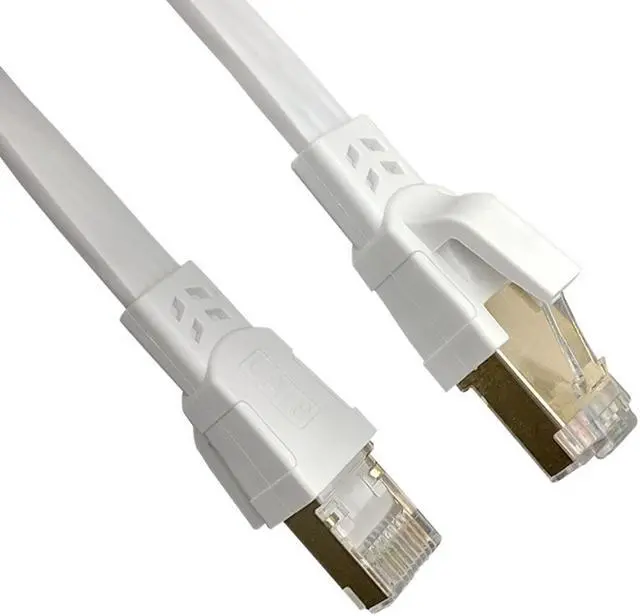 Alt view image 4 of 4 - Ethernet Cable High Speed CAT6-Unshielded Category 6 Gigabit Pure Copper 8-core Flat Network Computer Cable 1M / 5M / 10M / 15M