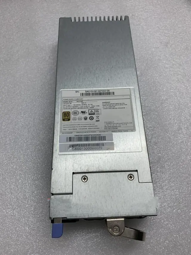 Alt view image 3 of 3 - YM-2102F Server redundant power supply module