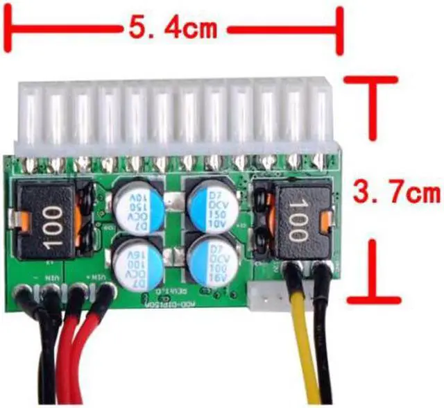 Main image of ITX small chassis DC-ATX line power board 150W DC-DC power board Plus adapter power kit