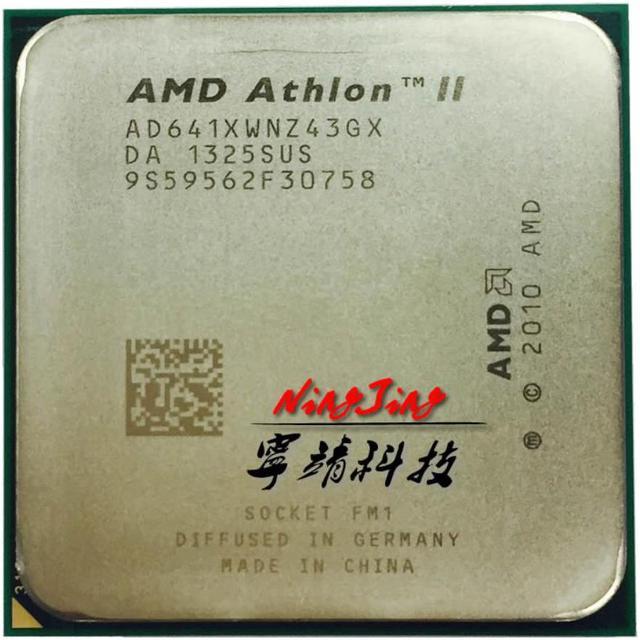 AMD Athlon II X4 641 2.8GHz Quad core CPU Processor AD641XWNZ43GX