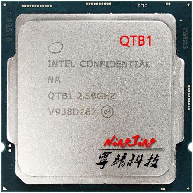 Intel core i9-10900 es i9 10900 es qtb1 2.5 ghz processador cpu de vinte  linhas de dez núcleos l2 = 2.5m l3 = 20m 65w lga 1200 