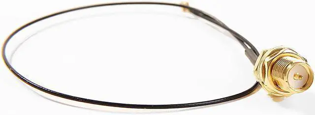 Alt view image 5 of 6 - 2Pcs U.FL IPEX MHF4 to RP-SMA 0.81mm RF Pigtail Cable Antenna For Intel AX200 9260NGW 8260NGW 8265NGW NGFF M.2 WiFi Card router