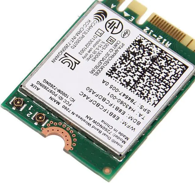 Alt view image 6 of 6 - 300Mbps Dual band Wireless Adapter For Intel Wireless-N 7260 7260NGW AN Wifi + Bluetooth 4.0 802.11n 2.4G/5Ghz Wlan Network card