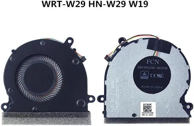 Alt view image 3 of 5 - Laptop CPU/GPU Cooling Radiator Heatsink&Fan For Huawei MateBook 13 WRT-W29 HN-W29 W19L W19R EG50040S1-CG60-S9A
