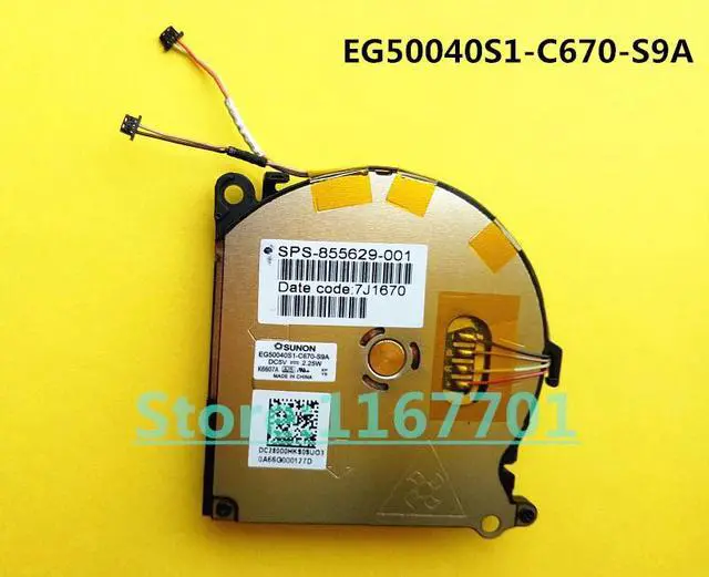 Main image of Laptop/notebook CPU/GPU Cooling Fan For HP Spectre 13 13-V 855629-001 855630-001 EG50040S1-C670-S9A EG50040S1-C740-S9A