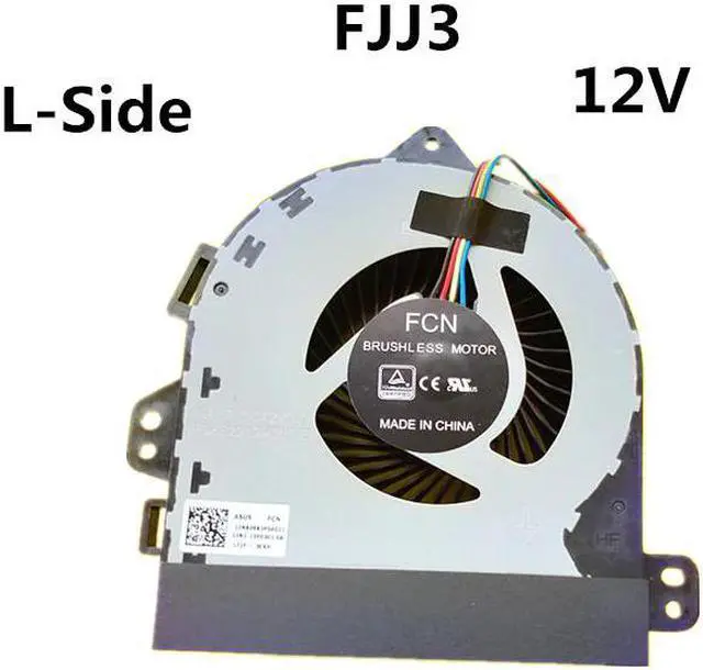 Alt view image 2 of 5 - laptop CPU/GPU Cooling Fan For Asus ROG GX700 GX700VO GX700V G701vi EG75070S1-C160-S9A C170 FJJ3 FJJ5 FJBX 5V 12V
