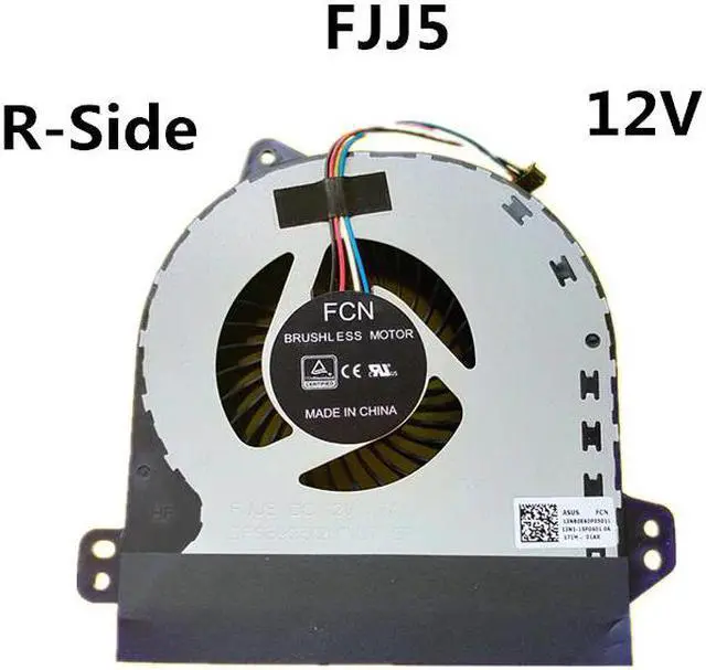 Alt view image 4 of 5 - laptop CPU/GPU Cooling Fan For Asus ROG GX700 GX700VO GX700V G701vi EG75070S1-C160-S9A C170 FJJ3 FJJ5 FJBX 5V 12V