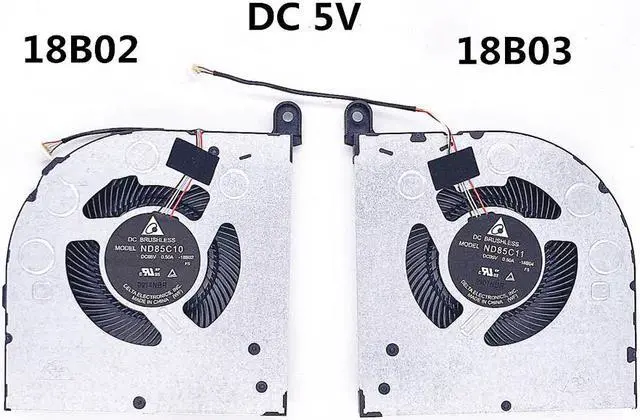 Alt view image 3 of 5 - Laptop CPU/GPU Cooling Heatsink&Fan for Lenovo Rescuer Y9000K Legion Y730-15 Y740-15 AT2BX001DC0 ND85C10-18B02 ND85C11-18B03