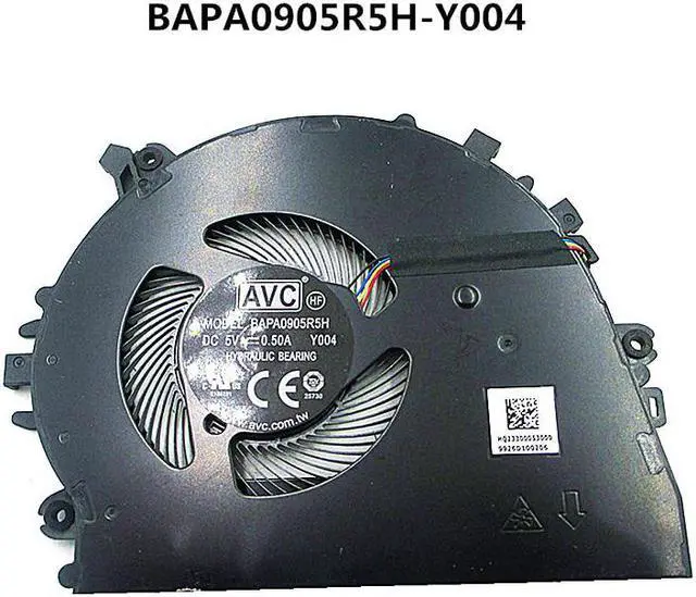 Alt view image 3 of 3 - Laptop/Notebook CPU Cooling Fan For AVC BAPA0905R5H-Y001-Y002-Y004