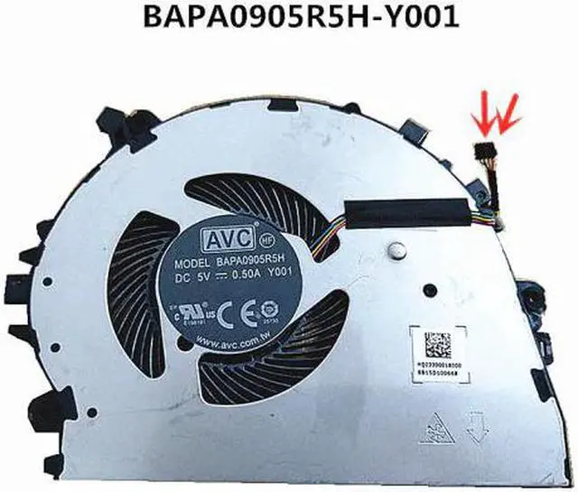 Main image of Laptop/Notebook CPU Cooling Fan For AVC BAPA0905R5H-Y001-Y002-Y004