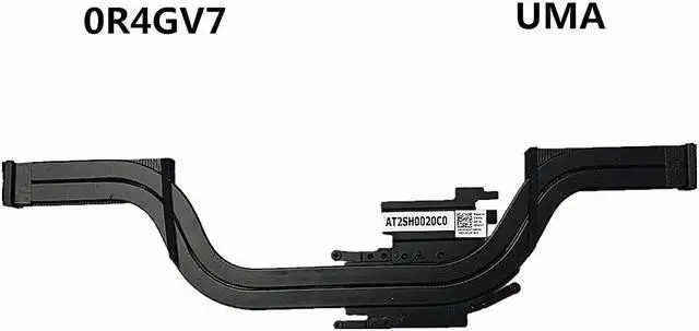 Alt view image 3 of 5 - Laptop CPU/GPU Cooling Radiator Heatsink&Fan for Dell XPS 15 9500 Precision M5550 0R4GV7 0442PH 09RK6 DJH35 upgrade