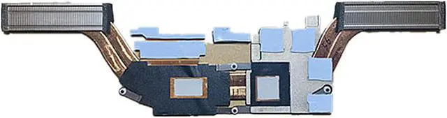 Alt view image 5 of 5 - Laptop CPU/GPU Cooling Radiator Heatsink&Fan for Dell XPS 15 9500 Precision M5550 0R4GV7 0442PH 09RK6 DJH35 upgrade