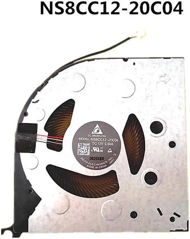 Alt view image 2 of 3 - Laptop CPU/GPU Cooling Fan for Lenovo Rescuer Y9000K Legion Y730 2020 NS8CC11-20C03 NS8CC12-20C04 DC12V 1A