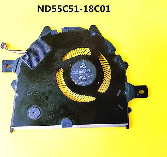 Alt view image 3 of 3 - Laptop/Notebook CPU Cooling Radiator Heatsink&Fan for Lenovo Yoga S730-13 S730-13IWL 13IML 5H40S72903 ND55C51-18C01