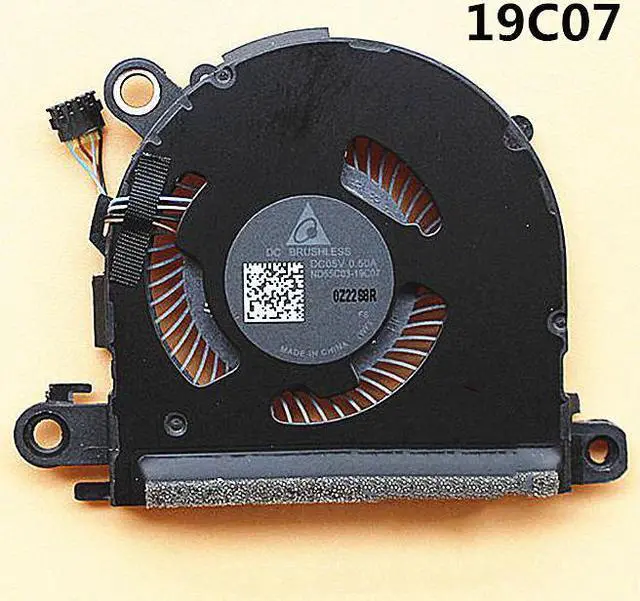 Alt view image 3 of 3 - Laptop/Notebook CPU/GPU Cooling Fan for HP Spectre X360 13-AW 13-AW2042TU TPN-Q225 Delta ND55C03-19C07 -19C06