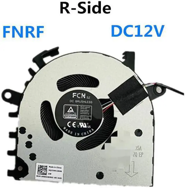 Alt view image 4 of 4 - Laptop CPU/GPU Cooling Fan For Lenovo Xiaoxin Pro16 2021 FNRG FNRF 12V 1A
