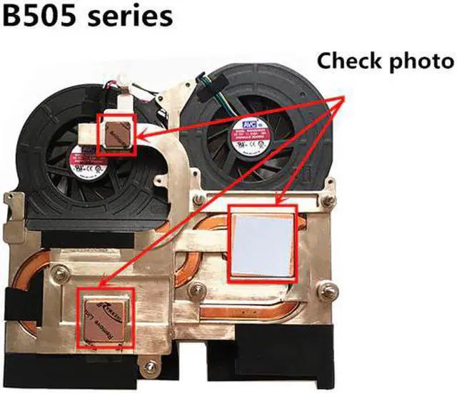 Main image of Laptop/Notebook CPU Cooling Radiator Heatsink/Fan for Lenovo IdeaCentre B500 B50R1 B505 B510 31043696 BASA0815R2M
