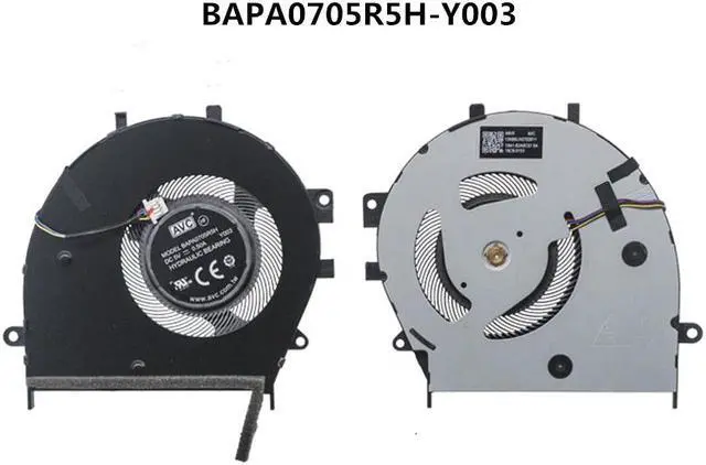 Alt view image 3 of 4 - Laptop CPU/GPU Cooling Heatsink Fan For Asus Zenbook UX533 UX533F 13N1-62A0C01 13NB0JX0T01011 BAPA0705R5H-Y002-Y003