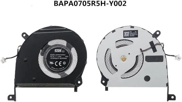 Alt view image 2 of 4 - Laptop CPU/GPU Cooling Heatsink Fan For Asus Zenbook UX533 UX533F 13N1-62A0C01 13NB0JX0T01011 BAPA0705R5H-Y002-Y003